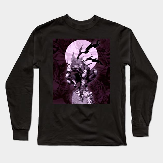 Hero Hunter Garou Long Sleeve T-Shirt by Vizewls